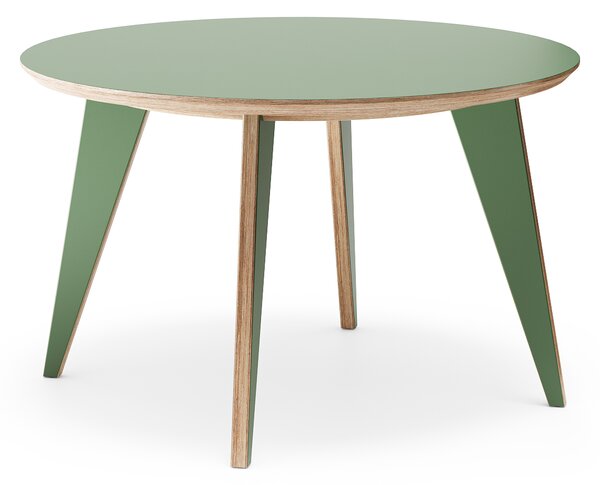 Sosone Jedálenský stôl no.4 / Ø1200 Barva: Zelená HPL