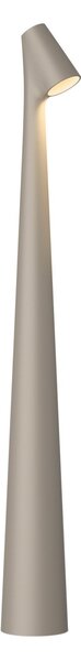 Stolové Lampa Vibia, Africa, stmievateľné, Béžová, Obývacia izba, Kov, Dizajnový