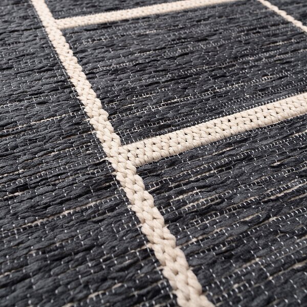Koberec Velvet beige/petrol blue 160x230cm