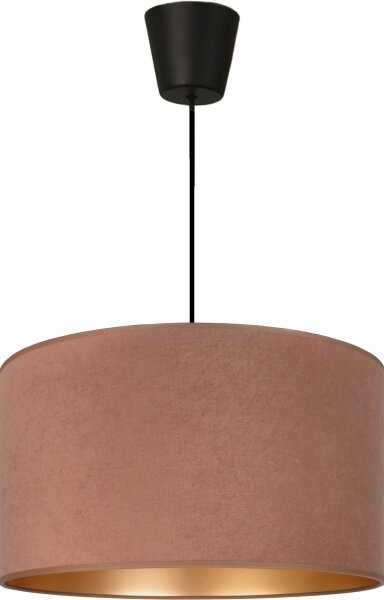 Brilagi - Závesný luster na lanku VELVET 1xE27/60W/230V priemer 40 cm béžová/zlatá