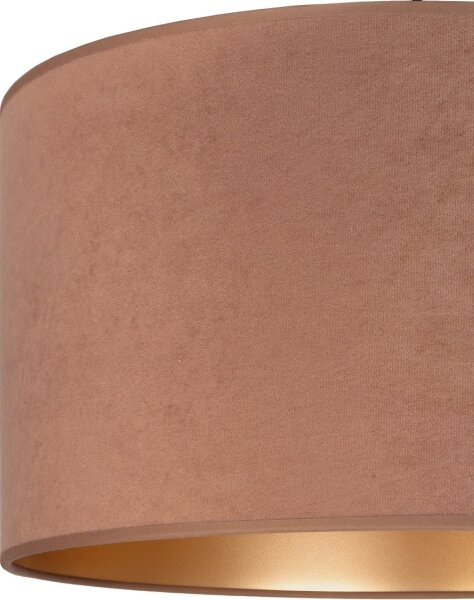 Brilagi - Závesný luster na lanku VELVET 1xE27/60W/230V priemer 40 cm béžová/zlatá