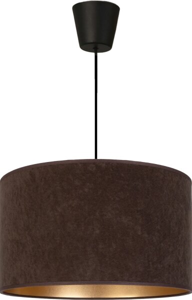 Brilagi - Luster na lanku VELVET 1xE27/60W/230V pr. 40 cm hnedá/zlatá