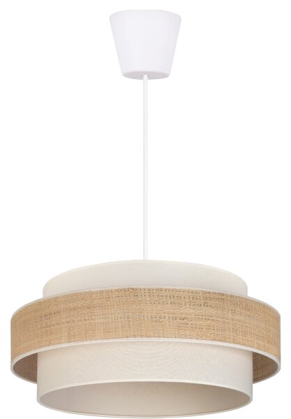 Brilagi - Závesné svietidlo na lane SPACE 1xE27/60W/230V pr. 40 cm béžové/krémové