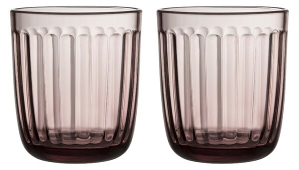Iittala Poháre Raami 0,26l, 2ks, ružové calluna