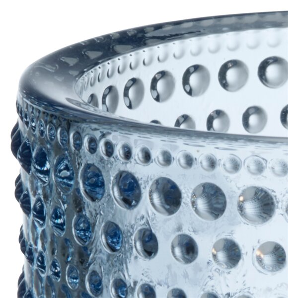 Iittala Svietnik Kastehelmi, modrý aqua