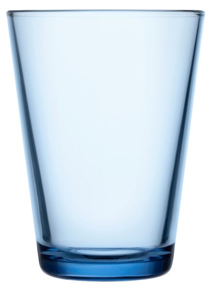 Iittala Poháre Kartio 0,4l, 2ks, modré aqua