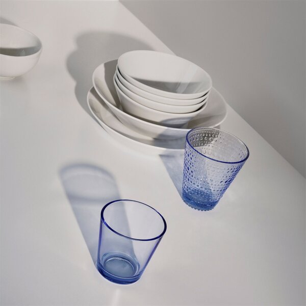 Iittala Poháre Kartio 0,21l, 2ks, modré aqua