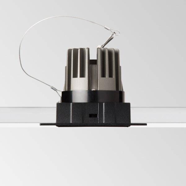 Ideal Lux - LED podhľadové svietidlo GAME TRIM LED/11W/230V 8,4x8,4 cm IP40 čierna