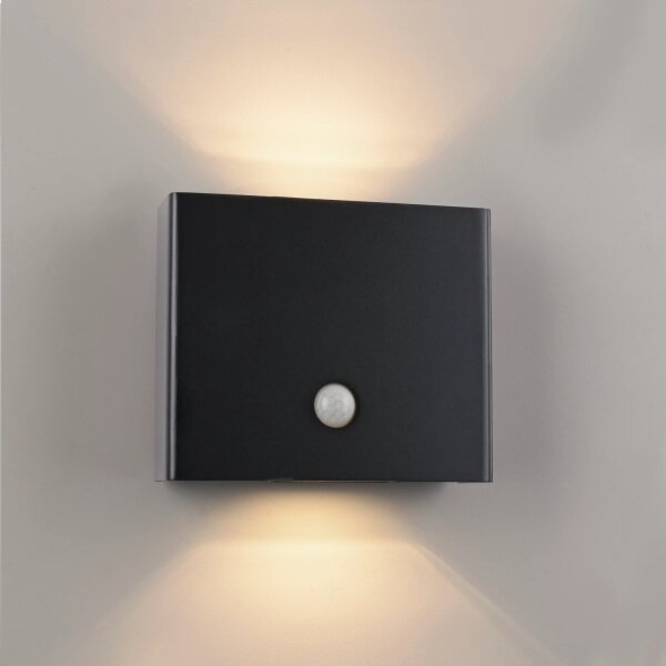 JUST LIGHT. 19471-18 - LED Vonk. svietidlo so senz. 2xLED/1,25W/3,7V 4400mAh IP44
