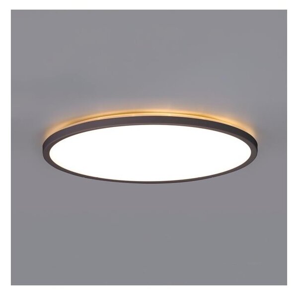 LED kúpeľňové stropné svietidlo NIVERA LED/12W/230V IP54 pr. 22,5 cm čierne