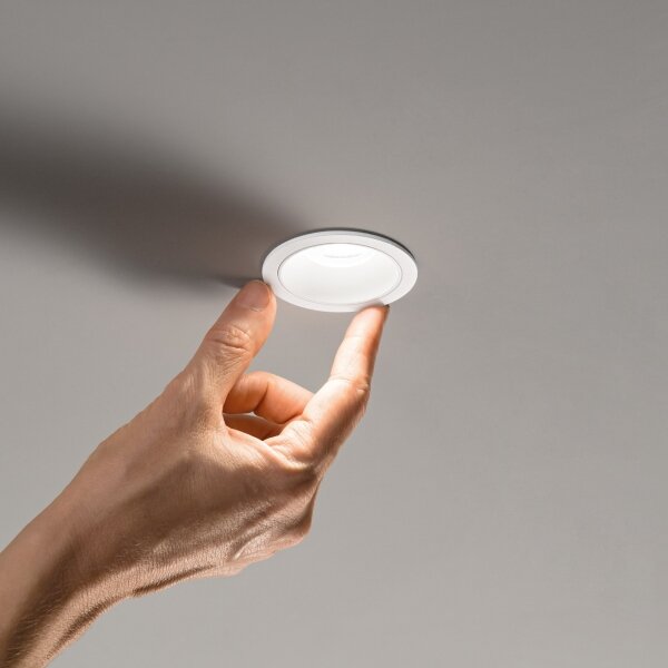 Ideal Lux - LED zapustené stropné svietidlo GAME TRIM LED/5,5W/230V pr. 5,8 cm biela