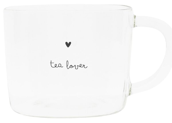 Sklenený hrnček Tea Lover 400 ml