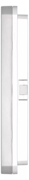 Biele LED stropnénástenné svítidlo Tori hranaté 24W IP54 Farba svetla Denná biela – LED lustre a svietidlá > LED stropné svietidlá
