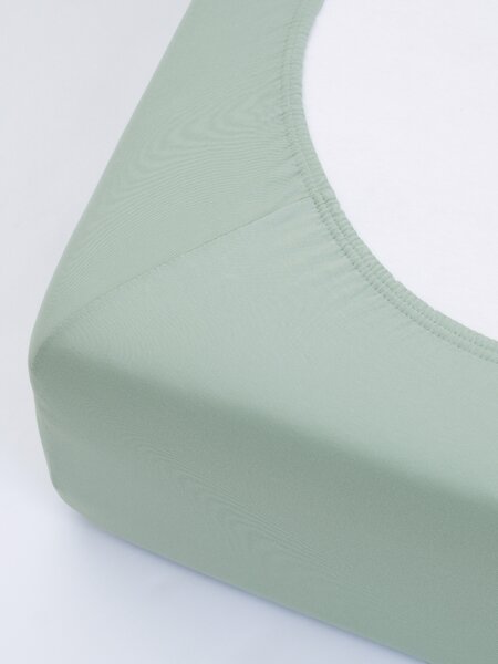 Jersey plachta s elastanom Deluxe 120 × 200 cm – šalviová