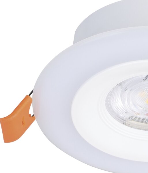 Eglo 901117- Sada 3x LED RGB stmievateľných kúpeľňových svietidiel CALONGE 3,8W/230V IP44 + diaľkový ovládač