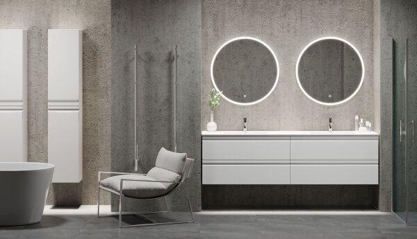 LED Kúpeľňové zrkadlo FORNAES LED/13,8W/230V IP44