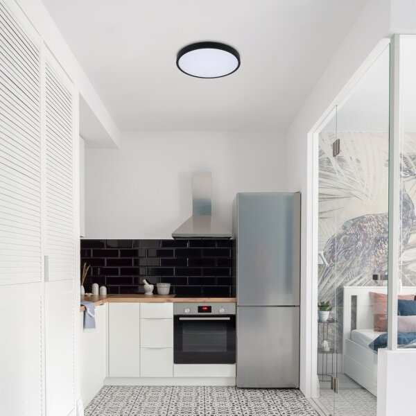 Rabalux 71437 - LED Kúpeľňové stropné svietidlo ALENZO LED/24W/230V IP44 čierna