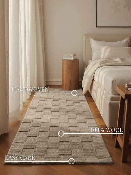 Villeroy & Boch , Behúň Scala 106266 Grey Beige, 80x200, béžová, obývacia izba