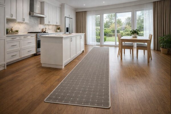 Condor Carpets , Behúň na mieru Udinese hnedý, šíre 80 cm, hnedá, chodba / predsieň