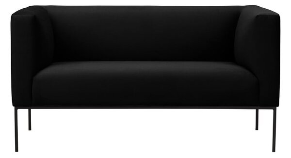 Čierna pohovka Windsor & Co Sofas Neptune, 145 cm