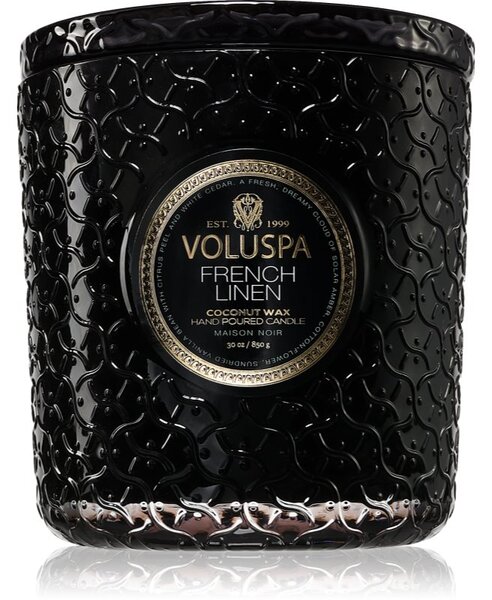 VOLUSPA Maison Noir French Linen vonná sviečka 850 g