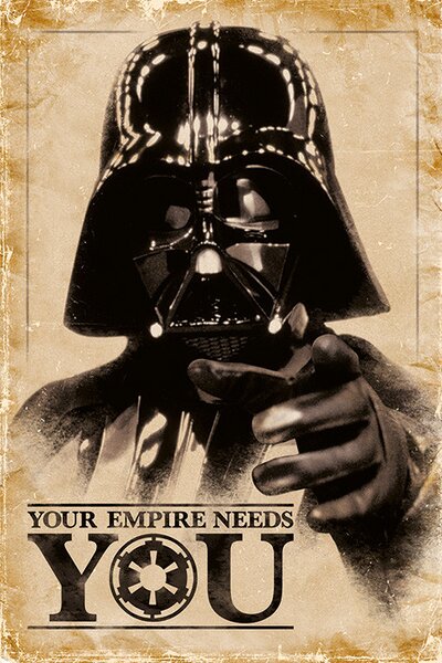 Plagát, Obraz - Star Wars - Your Empire Needs You, (61 x 91.5 cm)