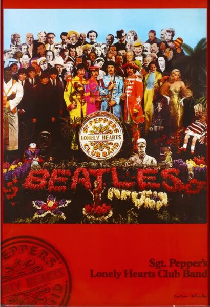 Plagát, Obraz - Beatles - sgt.pepper, (61 x 91.5 cm)