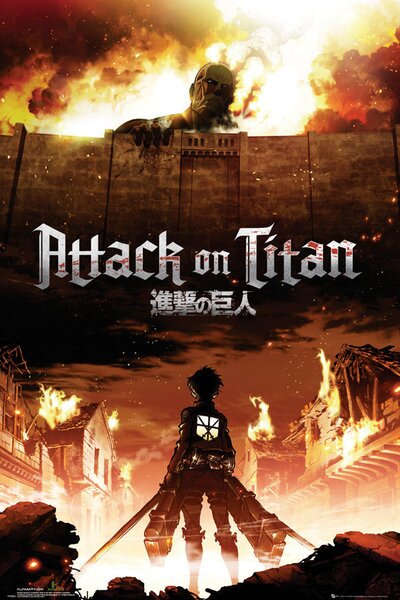 Plagát, Obraz - Attack on Titan (Shingeki no kyojin) - Key Art