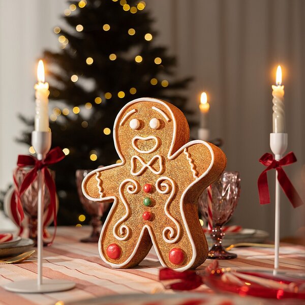Dekoratívna figúrka Gingerbread Man II 25x7x30 cm