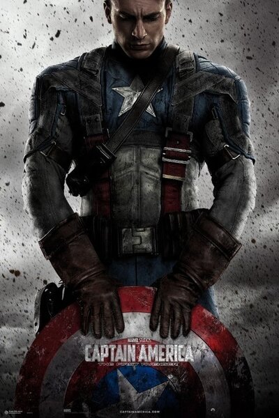 Plagát, Obraz - Marvel - Captain America, (61 x 91.5 cm)