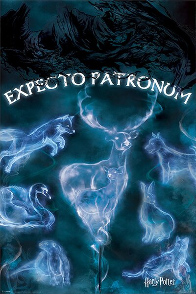 Plagát, Obraz - Harry Potter - Patronus, (61 x 91.5 cm)