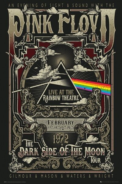 Plagát, Obraz - Pink Floyd - Rainbow Theatre