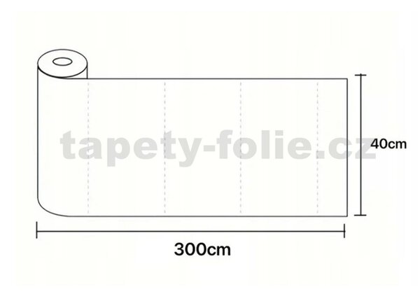 Samolepiace lamely na stenu R01, cena za kus, rozmer 300 cm x 40 cm, hnedé, IMPOL TRADE