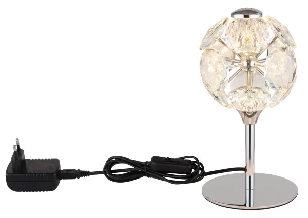 Globo 16047TC - LED stolná lampa VIRINA LED/8W/230V