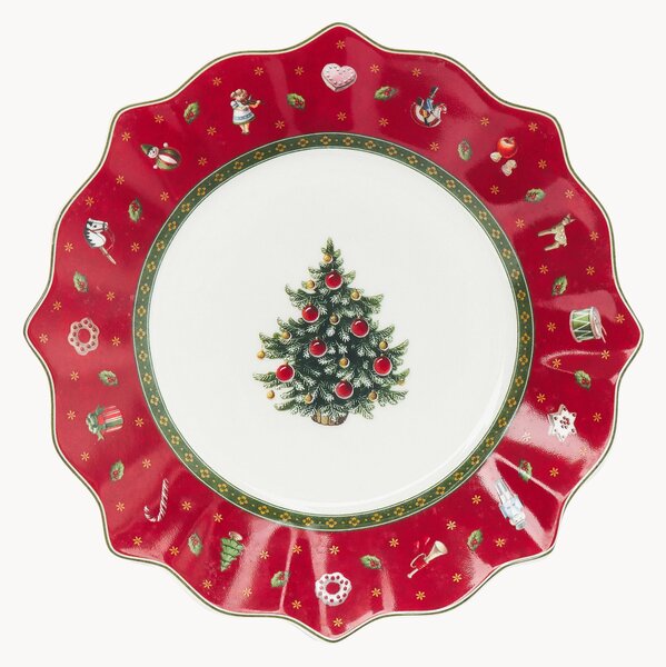 Súprava tanierov z porcelánu Toy's Delight, 2 osoby (6 dielov)