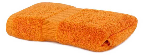 Oranžový uterák DecoKing Marina, 50 × 100 cm