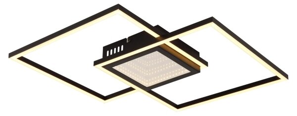 Globo 48468-32 - LED stmievateľné stropné svietidlo SAUNDERS 32W/230V 42,6x42,6 cm