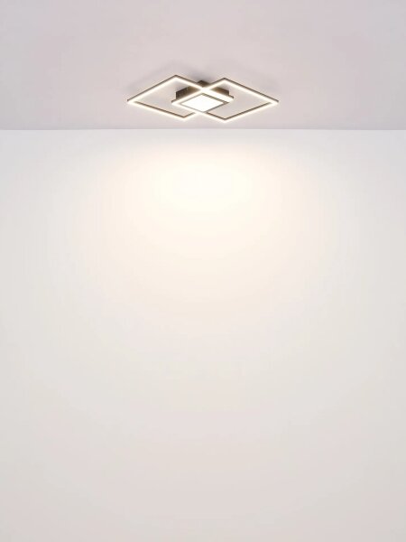 Globo 48468-32 - LED stmievateľné stropné svietidlo SAUNDERS 32W/230V 42,6x42,6 cm