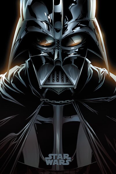 Plagát, Obraz - Star Wars - Vader Comic