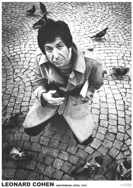Plagát, Obraz - Leonard Cohen - Amsterdam ’72