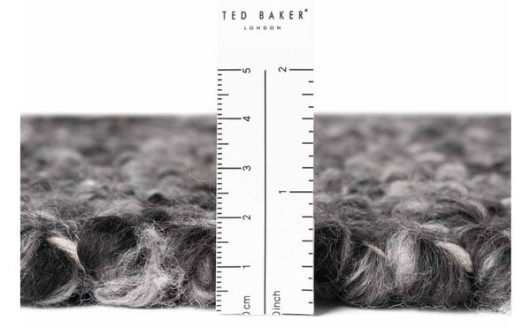 Tmavosivý ručne tkaný koberec z materiálu buklé 160x230 cm Notting Hill Portobello – Ted Baker