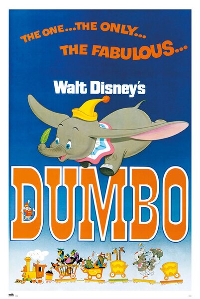 Plagát, Obraz - Disney - Dumbo, (61 x 91.5 cm)