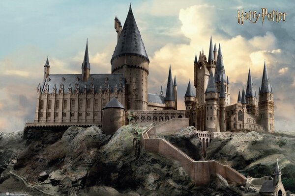 Plagát, Obraz - Harry Potter - Deň v Rokfortu