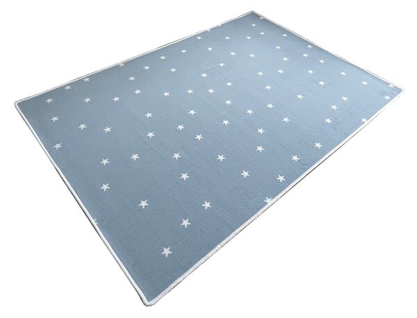 Vopi koberce Kusový detský koberec Hvězdičky modré - 50x80 cm