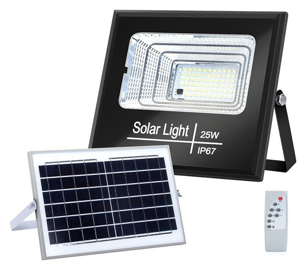 Aigostar B.V. Aigostar - LED Stmievateľný solárny reflektor LED/25W/3,2V IP67 + DO AI0063 + záruka 3 roky zadarmo
