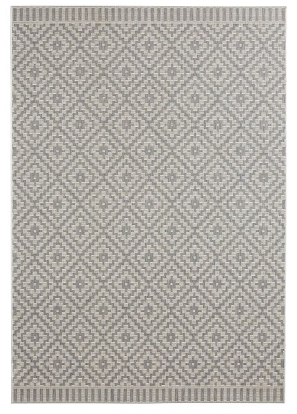 Mujkoberec Original Kusový koberec Mia 103523 Grey Creme – na von aj na doma - 160x230 cm