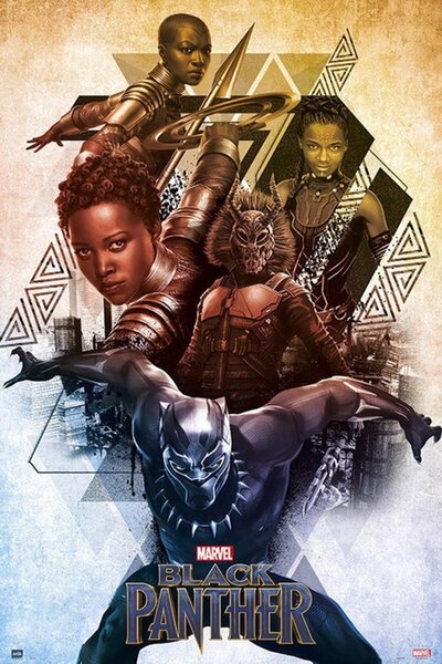 Plagát, Obraz - Marvel - Black Panther, (61 x 91.5 cm)