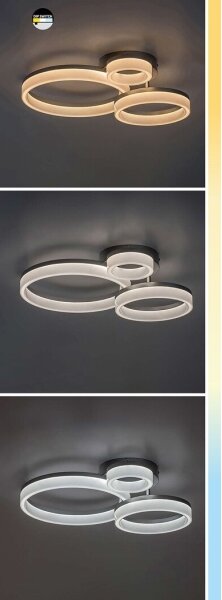 Rabalux 71383 - LED Stropné svietidlo AMILIA LED/24W/230V 3000/4000/6500K zlatá