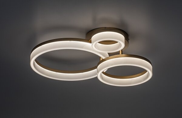 Rabalux 71383 - LED Stropné svietidlo AMILIA LED/24W/230V 3000/4000/6500K zlatá