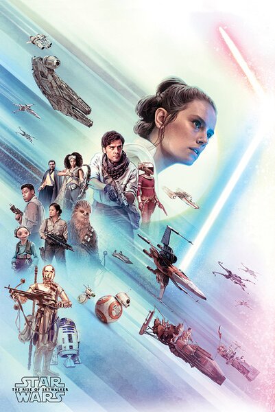 Plagát, Obraz - Star Wars: Vzostup Skywalkera - Rey
